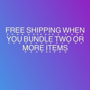 free shipping on two+ bundle items
